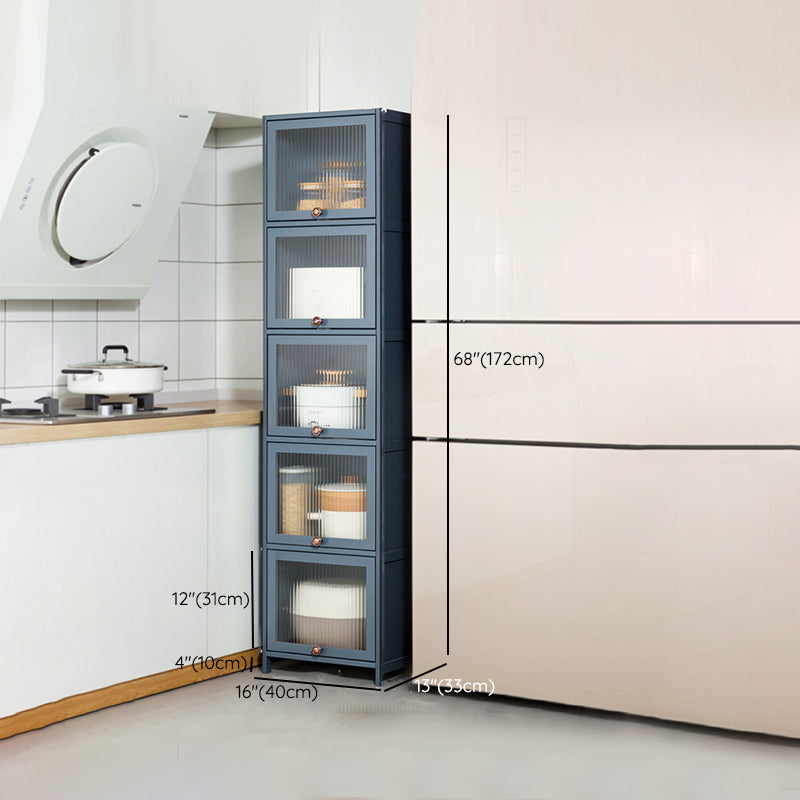 Mesa contemporánea de la mesa del aparador Bamboo con puertas para la cocina