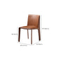 Contemporary Side Chair Metal Solid Back Dining Chair for Indoor Clearhalo 'Dining Chairs' 'Dining Tables & Seating' 'dining_chair' 'furn' 'furn_dining_chair' 'Furniture' 'Kitchen & Dining Furniture' 7478365