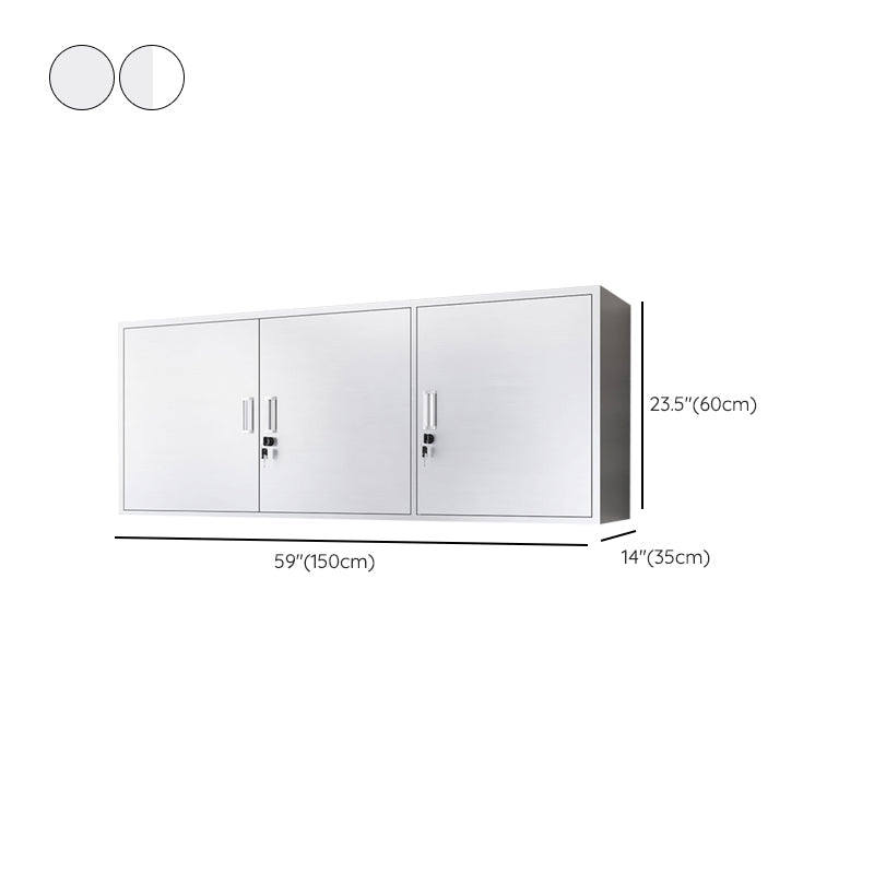 Contemporary Display Stand Stainless Steel Hutch Cabinet for Dining Room Clearhalo 'Display & China Cabinets' 'display_china_cabinets' 'furn' 'furn_display_china_cabinets' 'Furniture' 'Kitchen & Dining Furniture' 7478414