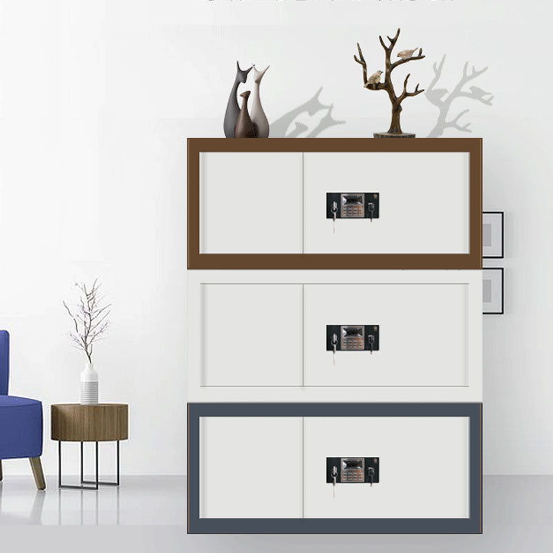 Gabinete de bloqueo industrial Archivo de almacenamiento de marco de metal de acero de acero