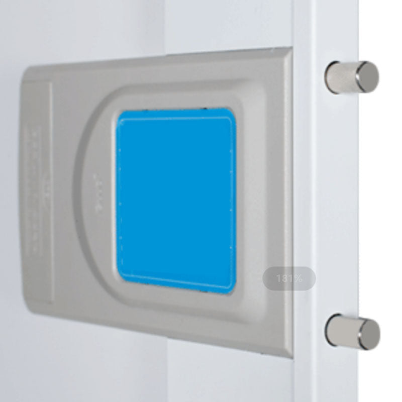 Gabinete de bloqueo industrial Archivo de almacenamiento de marco de metal de acero de acero