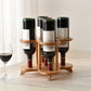 Modern Tabletop Wine Bottle Rack Wooden Wine Bottle Rack for Home Clearhalo 'furn' 'furn_wine_racks' 'Furniture' 'Kitchen & Dining Furniture' 'Wine Racks' 'wine_racks' 7485038