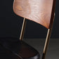 Leather Bar Stools with Wood Frame Contemporary Armless Stools for Home