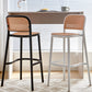 Plastic Matte Finish Bar Chairs for Home Modern Indoor Bar Stools