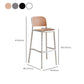 Plastic Matte Finish Bar Chairs for Home Modern Indoor Bar Stools