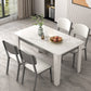 4 Legs Dining Table Rectangle Dining Table for Kitchen Dining Room