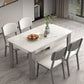 4 Legs Dining Table Rectangle Dining Table for Kitchen Dining Room