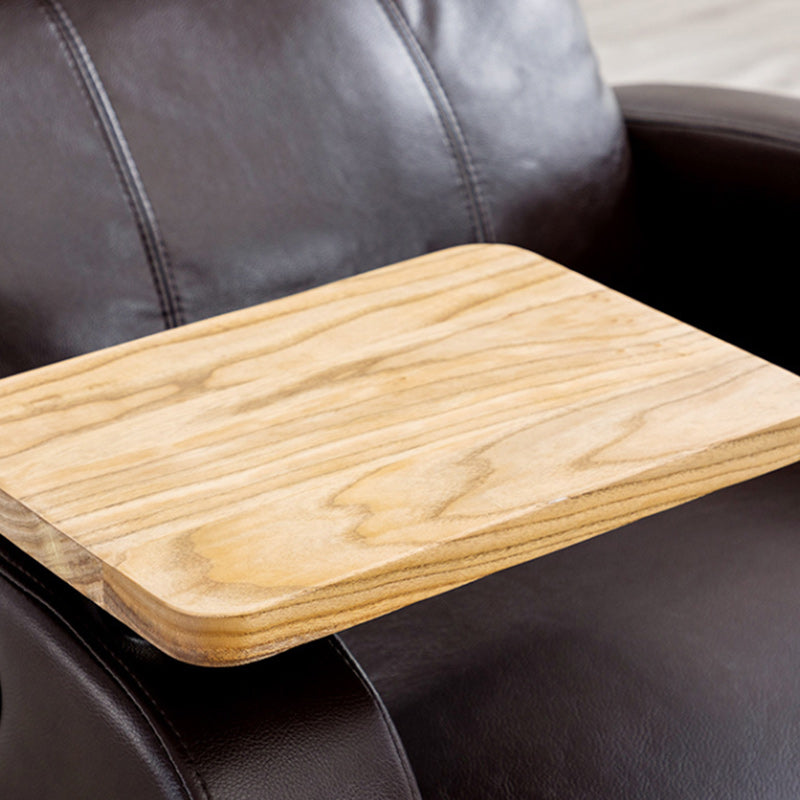 Tasche laterali di poltrona standard contemporanea in metallo a colori solidi interni