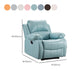 Contemporary Home Theater Recliner Metal Solid Color Arm Reclining Swiveling Clearhalo 'Chairs & Seating' 'furn' 'furn_recliners' 'Furniture' 'Living Room Furniture' 'Recliners' 7485409