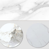 Glam Stone TV Console Media Console Open Storage Console with Drawer Clearhalo 'furn' 'furn_tv_stands_entertainment_centers' 'Furniture' 'Living Room Furniture' 'TV Stands & Entertainment Centers' 'TV Stands & Media Storage Furniture' 'tv_stands_entertainment_centers' 7485883