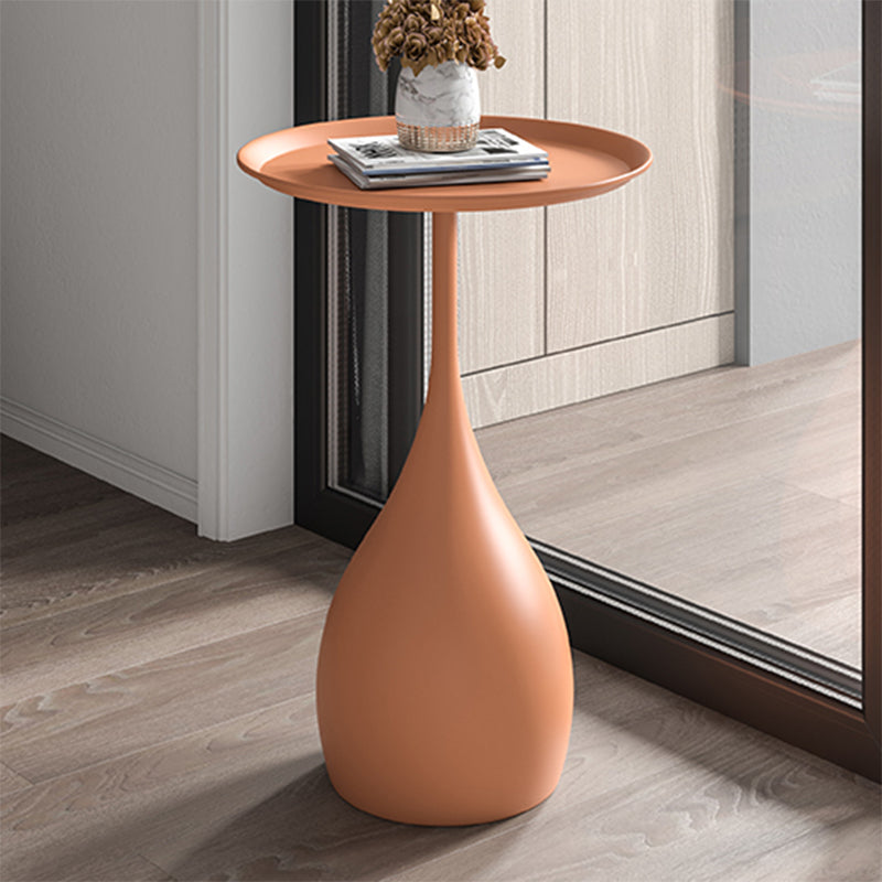 Mesa de acento contemporánea mesa nocturna de metal para dormitorio