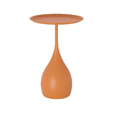 ベッドルーム用のコンテンポラリーアクセントテーブルナイトスタンドメタルナイトテーブル