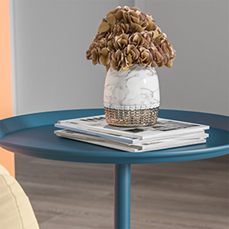 Table de nuit à accent contemporain table de nuit en métal pour chambre à coucher