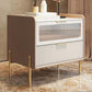 Table table de chevet de table de glamour classique pour chambre à coucher