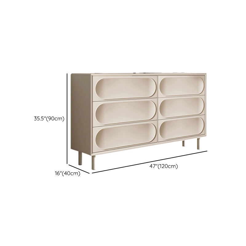 Wooden Chest Contemporary Storage Chest Dresser with Drawers Clearhalo 'Bedroom Furniture' 'Dressers & Chests' 'dressers_chests' 'furn' 'furn_dressers_chests' 'Furniture' 7486112