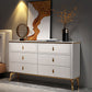 Modern Storage Chest Dresser Horizontal Storage Chest with Drawers Clearhalo 'Bedroom Furniture' 'Dressers & Chests' 'dressers_chests' 'furn' 'furn_dressers_chests' 'Furniture' 7486116