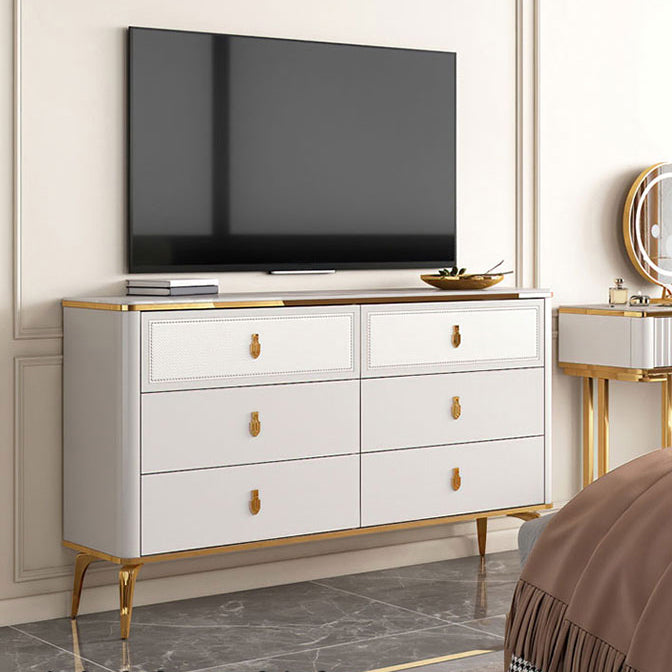 Modern Storage Chest Dresser Horizontal Storage Chest with Drawers Clearhalo 'Bedroom Furniture' 'Dressers & Chests' 'dressers_chests' 'furn' 'furn_dressers_chests' 'Furniture' 7486119