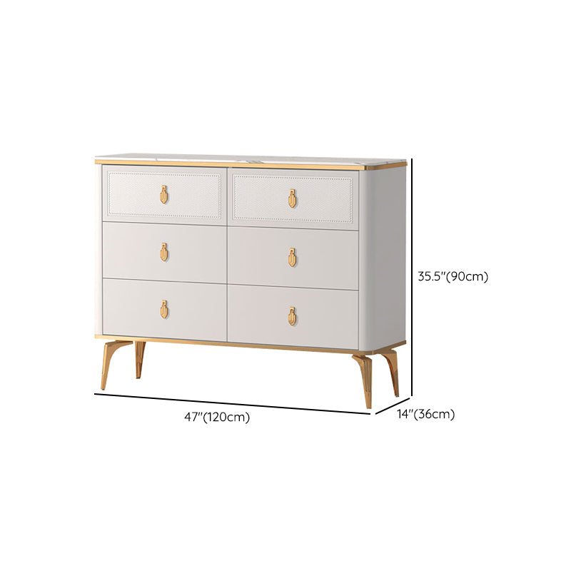 Modern Storage Chest Dresser Horizontal Storage Chest with Drawers Clearhalo 'Bedroom Furniture' 'Dressers & Chests' 'dressers_chests' 'furn' 'furn_dressers_chests' 'Furniture' 7486131