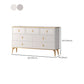 Modern Storage Chest Dresser Horizontal Storage Chest with Drawers Clearhalo 'Bedroom Furniture' 'Dressers & Chests' 'dressers_chests' 'furn' 'furn_dressers_chests' 'Furniture' 7486134