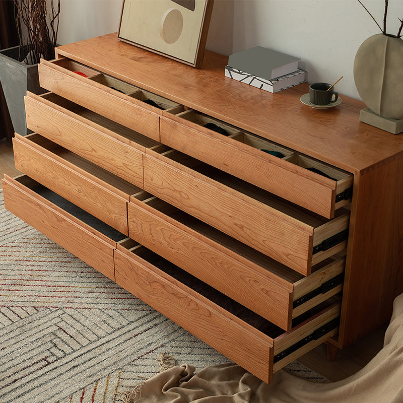 Modern Storage Chest Wooden Storage Chest Dresser with 8 Drawers Clearhalo 'Bedroom Furniture' 'Dressers & Chests' 'dressers_chests' 'furn' 'furn_dressers_chests' 'Furniture' 7486137