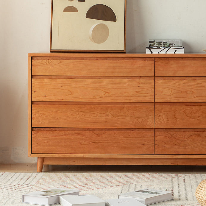 Modern Storage Chest Wooden Storage Chest Dresser with 8 Drawers Clearhalo 'Bedroom Furniture' 'Dressers & Chests' 'dressers_chests' 'furn' 'furn_dressers_chests' 'Furniture' 7486140