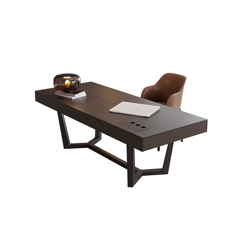 Bureau de bureau en bois contemporain Desk Reckord