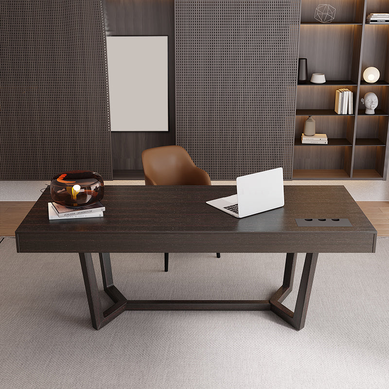 Bureau de bureau en bois contemporain Desk Reckord