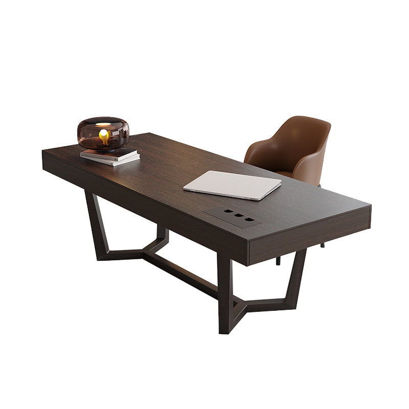 Bureau de bureau en bois contemporain Desk Reckord