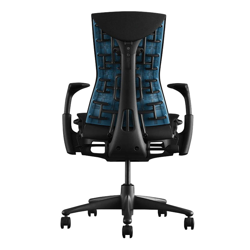 Modern Removable Arms Chair Adjustable Seat Height Slide Chair Clearhalo 'furn' 'furn_office_chair' 'Furniture' 'Office Chairs' 'Office Furniture' 'office_chair' 7486389