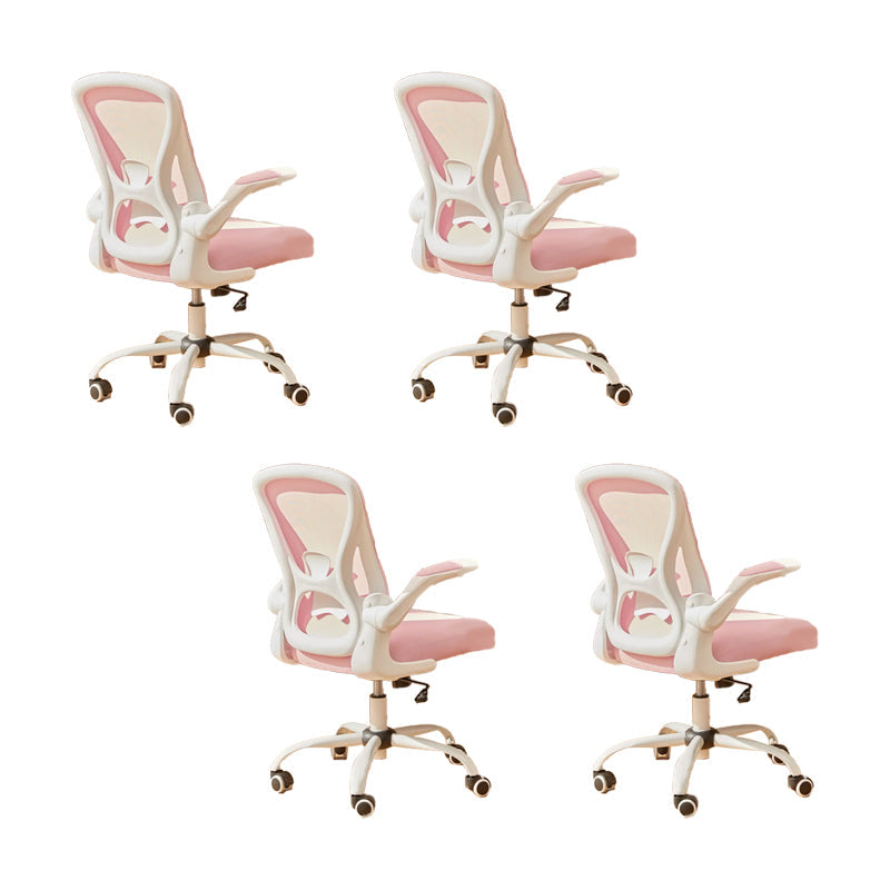 Mecanismo de inclinación de la oficina de la oficina de armas extraíble sin angustia silla ergonómica con ruedas