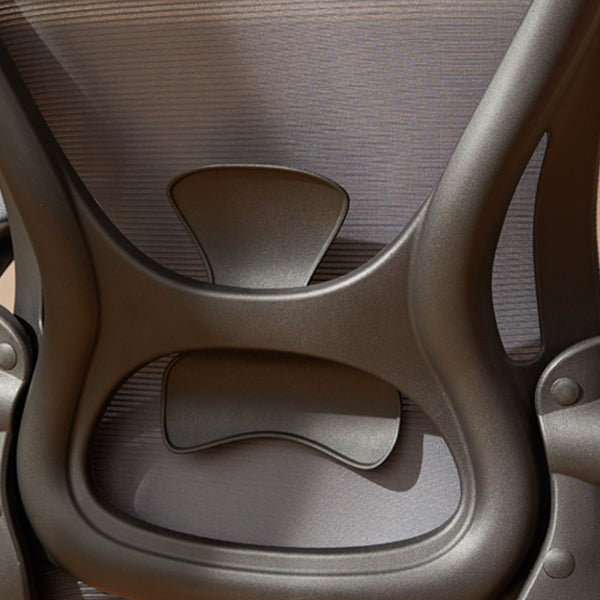 Mecanismo de inclinación de la oficina de la oficina de armas extraíble sin angustia silla ergonómica con ruedas