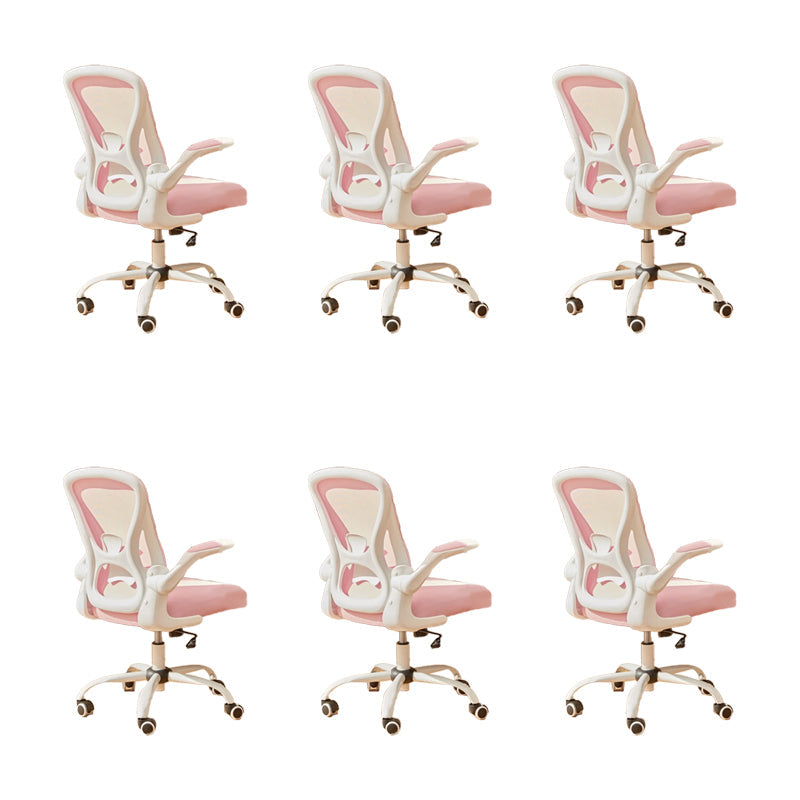 Mecanismo de inclinación de la oficina de la oficina de armas extraíble sin angustia silla ergonómica con ruedas