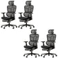 Removable Arms Office Chair Tilt Mechanism Ergonomic Desk Chair with Wheels