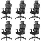 Removable Arms Office Chair Tilt Mechanism Ergonomic Desk Chair with Wheels