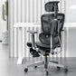 Removable Arms Office Chair No Distressing Ergonomic Desk Chair with Wheels Grey 1 Piece Clearhalo 'furn' 'furn_office_chair' 'Furniture' 'Office Chairs' 'Office Furniture' 'office_chair' 7486480
