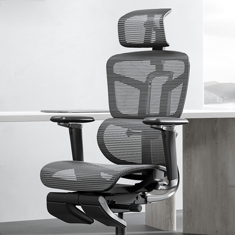Removable Arms Office Chair No Distressing Ergonomic Desk Chair with Wheels Clearhalo 'furn' 'furn_office_chair' 'Furniture' 'Office Chairs' 'Office Furniture' 'office_chair' 7486495