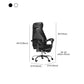 Padded Arms Office Chair Tilt Mechanism No Distressing Desk Chair with Wheels Clearhalo 'furn' 'furn_office_chair' 'Furniture' 'Office Chairs' 'Office Furniture' 'office_chair' 7486522