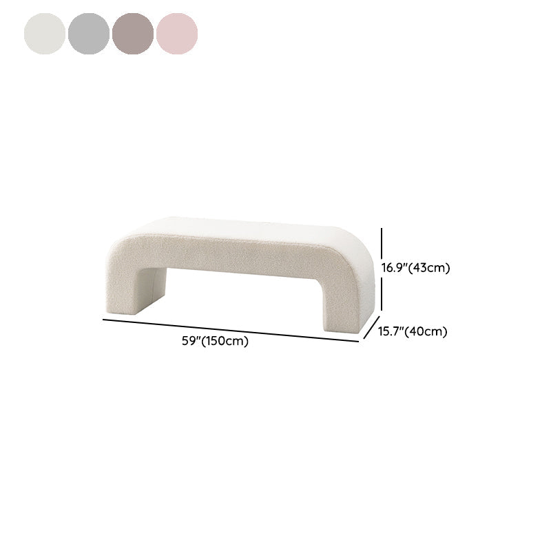 Modern Entryway Bench Solid Wood Seating Bench with Upholstered Clearhalo 'Benches' 'Chairs & Seating' 'furn' 'furn_benches' 'Furniture' 'Living Room Furniture' 7488317