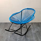 Modern Style Iron Base Lazy Chair Chaise Lounge Rocking Chair