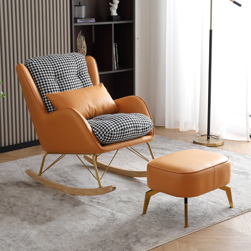 シンプルなレジャーチェーズロッキングチェアラウンジアダルトレイジーソファ椅子