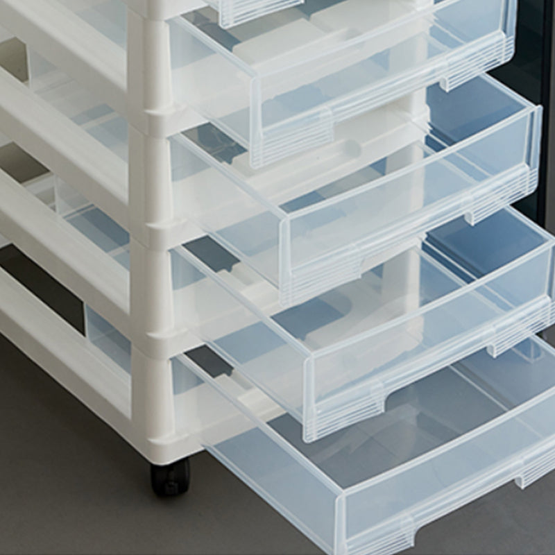 Vertical Transparent File Cabinet Modern Movable Drawers File Cabinet Clearhalo 'Filing Cabinets' 'filling_cabinets' 'furn' 'furn_filling_cabinets' 'Furniture' 'Office Furniture' 7488468