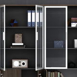 Archivo moderno medieval Babyet Marco de madera Archivo vertical