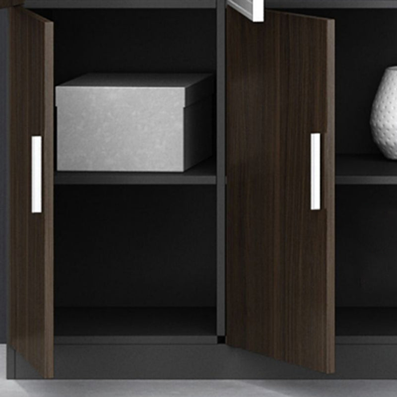 Archivo moderno medieval Babyet Marco de madera Archivo vertical