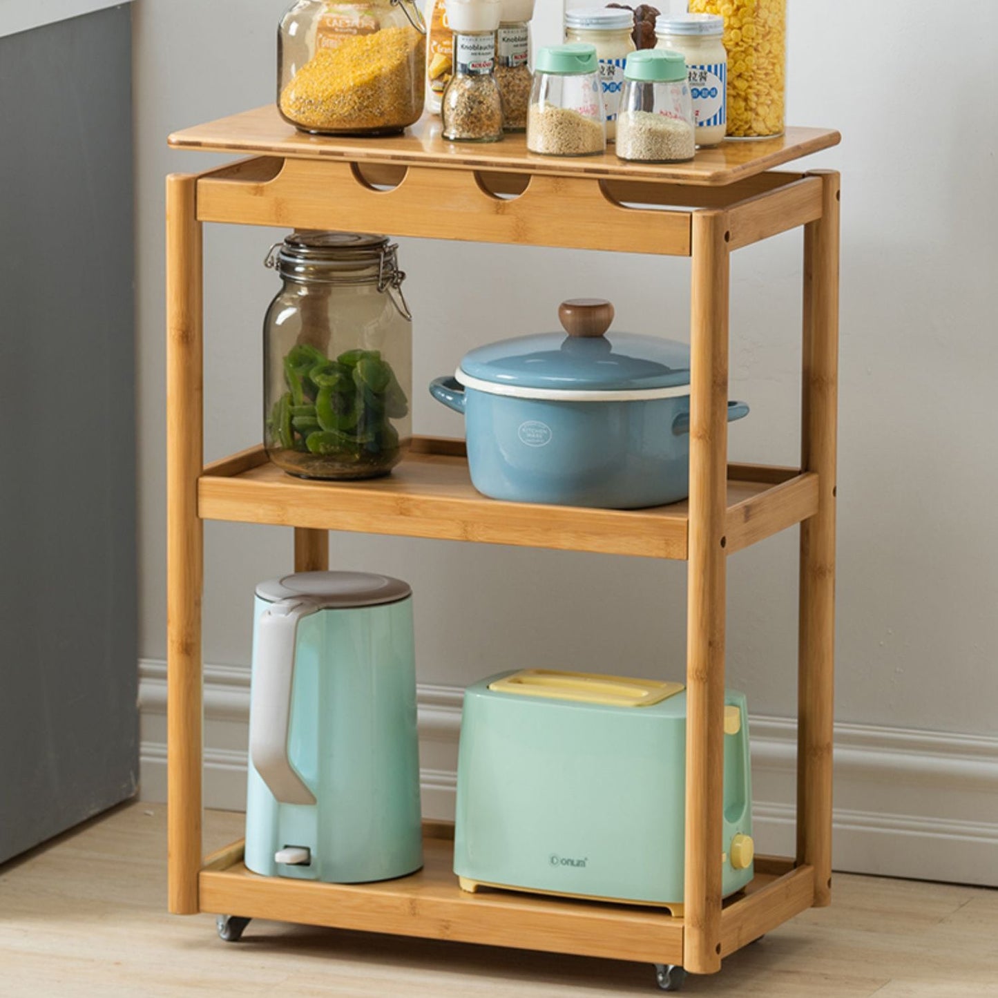 29.5" Tall Side Accent Table Rectangular Nesting End Table for Living Room Clearhalo 'Coffee & Accent Tables' 'End & Side Tables' 'end_side_tables' 'furn' 'furn_end_side_tables' 'Furniture' 'Living Room Furniture' 7488659