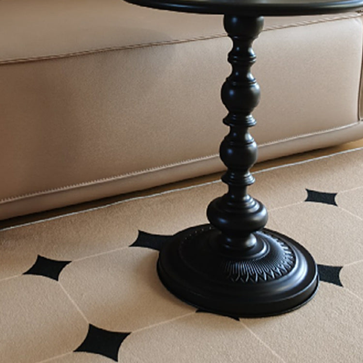 20.5 inch Tall Pedestal Side Table Metal Round Side End Table Clearhalo 'Coffee & Accent Tables' 'End & Side Tables' 'end_side_tables' 'furn' 'furn_end_side_tables' 'Furniture' 'Living Room Furniture' 7488692