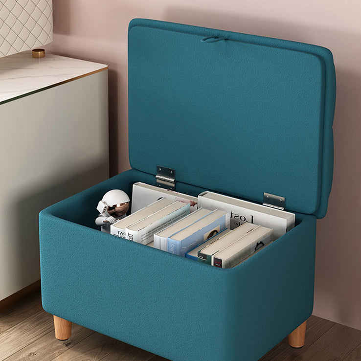 Adjustable Standard Recliner Solid Wood Scandinavian Recliner Chair with Storage Clearhalo 'Chairs & Seating' 'furn' 'furn_recliners' 'Furniture' 'Living Room Furniture' 'Recliners' 7489007