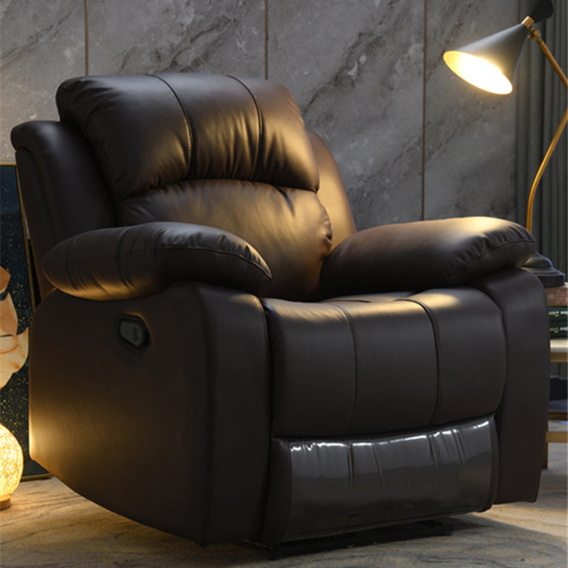 Manuale in pelle finta- Leva standard Recliner Metal Frame Recliner