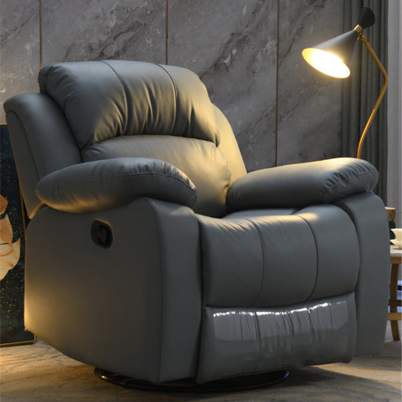 Manuale in pelle finta- Leva standard Recliner Metal Frame Recliner