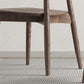 Silla lateral de estilo moderno de madera silla de comedor de espalda abierta para cocina