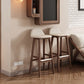 Folding Counter Height Pub Set 1/2/3 Pcs Wood Frame Bar Table and Stools Clearhalo 'Bar Furniture' 'furn' 'furn_home_bar_bar_sets' 'Furniture' 'Home Bars & Bar Sets' 'home_bar_bar_sets' 'Kitchen & Dining Furniture' 7491456